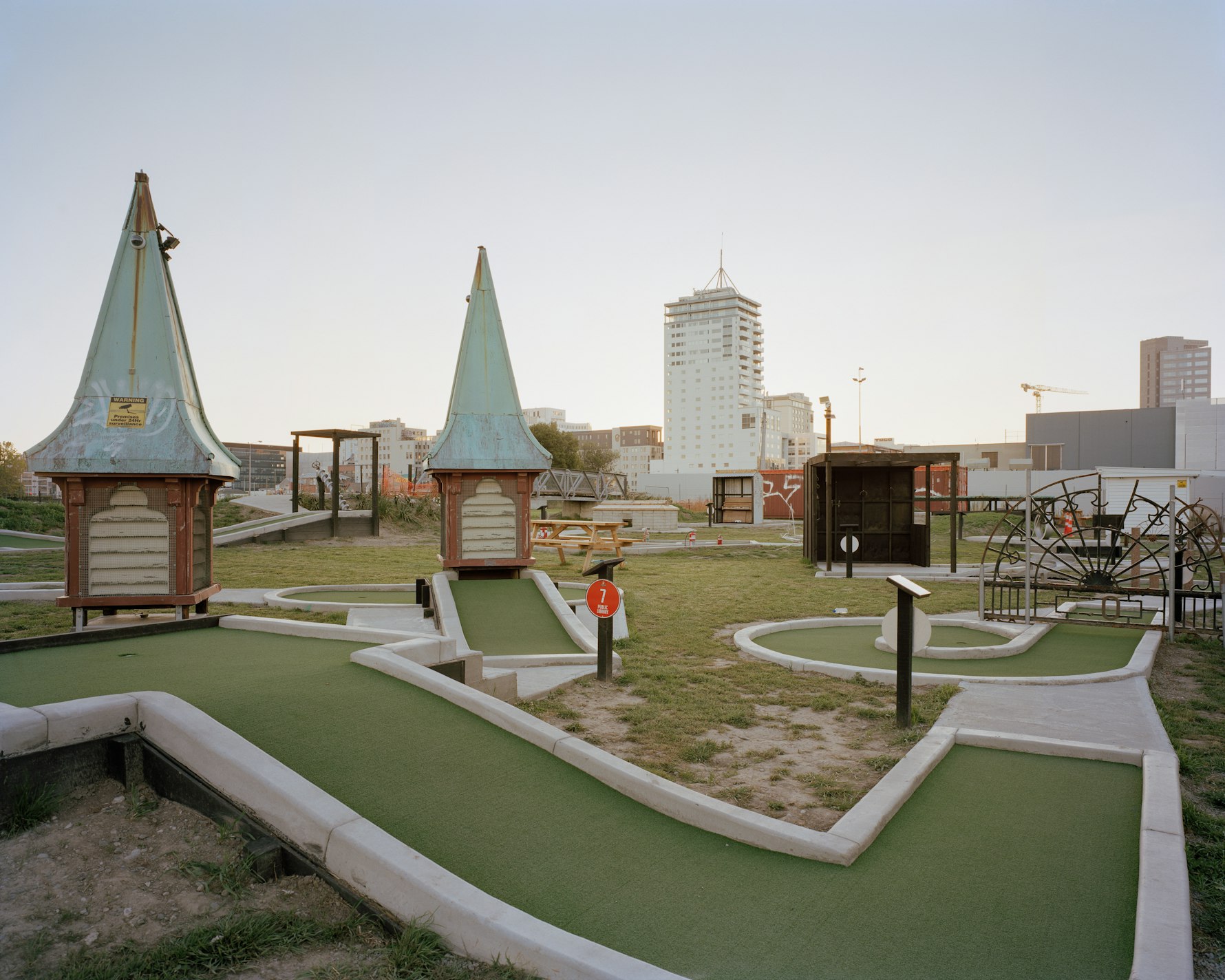 Mini Golf Course, Corner of Madras and Armagh Streets, 2018.