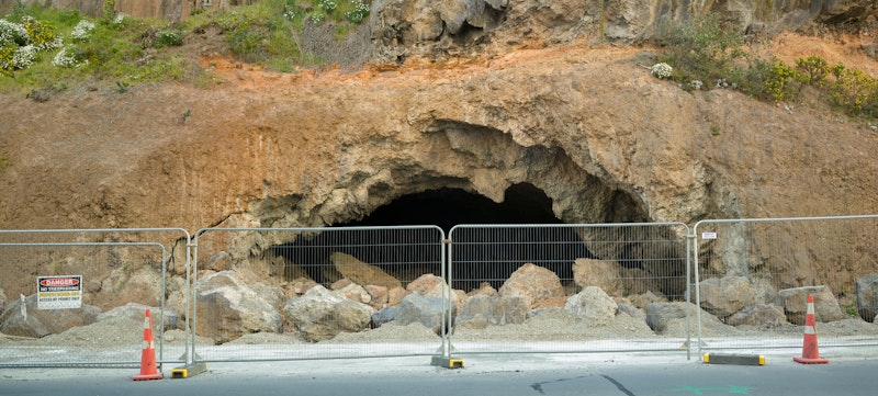 Te Ana o Hineraki / Moa Bone Point Cave, 2016.