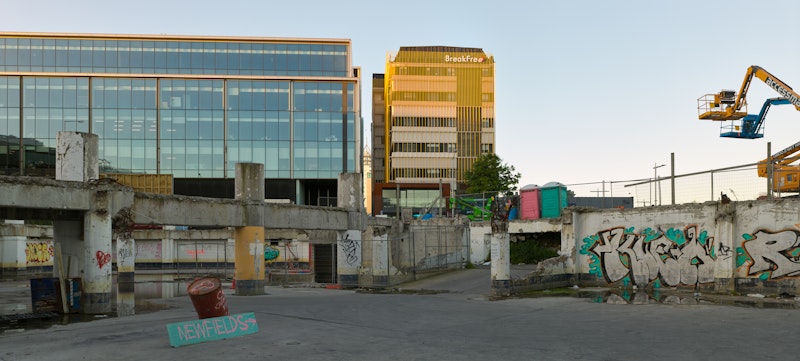 Corner of High and Cashel Streets, 2017.
