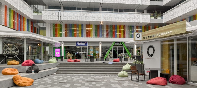 Cashel Square, BNZ Centre, Hereford Street, 2017.