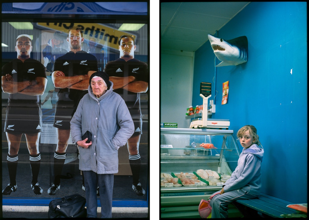 Colombo Street, 2007 and Lyttelton Fish and Chip Shop, 2006.